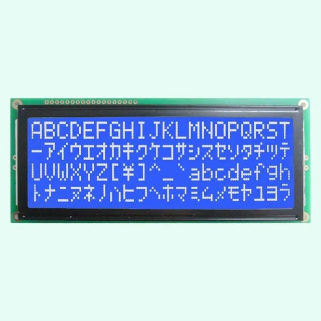 5V Larger LCD 2004 20*4 20x4 Largest Character Yellow Green Screen 204 LCD Display Module 146*62.5mm HD44780 WH2004L AC204B
