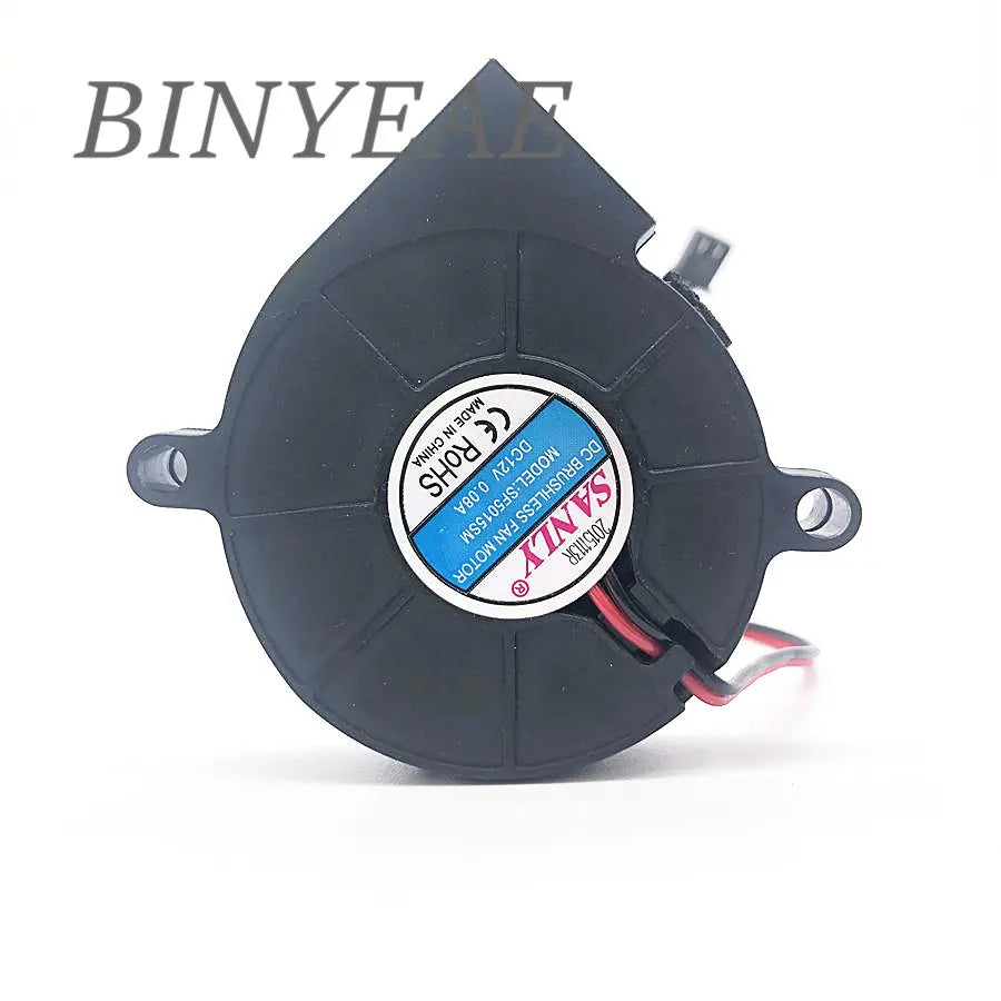 SANLY SF5015SL SF5015SM  12V 0.06A 0.08A 5cm 5015 50x50x15mm industrial Blower For Humidifier Server Cooling Fan 2PIN