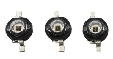 3Watt 3W High Power LED 850nm 940nm 730nm 60 90 120 Degree Infrared LED IR for Night Vision CCTV DIY
