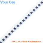 20pcs SMD DO-214AA Series SMBJ70A SMBJ58A SMBJ48A SMBJ33A SMBJ30A SMBJ28A SMBJ26 TVS Transient Suppression Diode SMBJ5.0CA SMBJ2