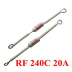 5PCS/10PCS RF 10A/130C/155C/165C/185C 15A/20A/185C 20A/216C/240C Rice Cooker Ceramic Thermal Fuse Cutoff