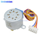 ULN2003 5V 4-phase 5-wire Stepper Motor Gear Motor 28BYJ-48-5V,Micro Mini Electric Step Motor for PIC 51 AVR