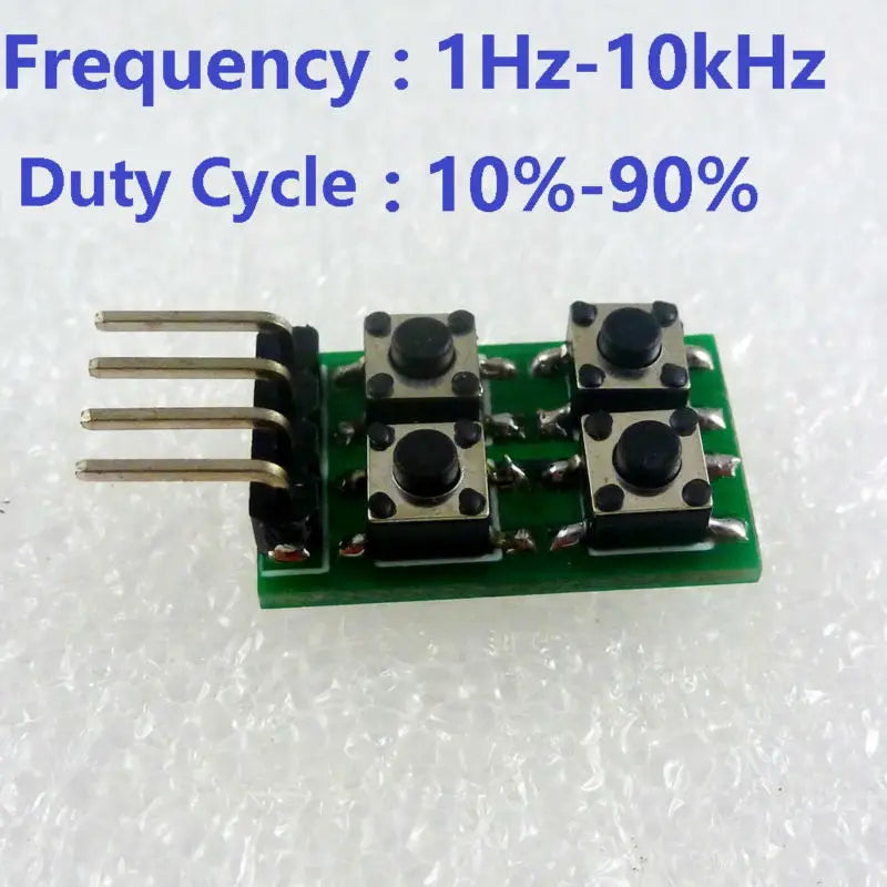 SG11A02 1-10kHz Duty Cycle & Frequency Adjustable PWM Square Wave Pulse Generator Module Replace NE555 LM358 CD4017 DDS AD9850