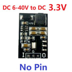 5W DC 6-40V to 3.3V 5V Low Noise 2 in 1 LDO Linear Regulators & DC-DC Buck Converter Module Replace AMS1117 LM317 7805