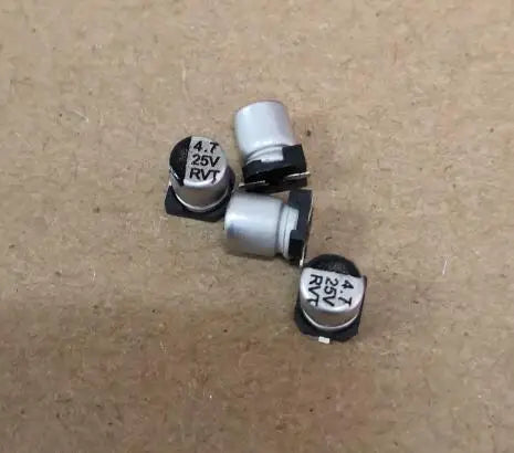 100PCS Smd Electrolytic Capacitor 4V 6.3V 10V 16V 25V 35V 50V 100V 1UF 2.2UF 4.7UF 10UF 22UF 47UF 100UF 220UF 330UF 470UF