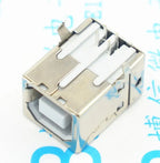 50pcs Printer USB Interface BF90 Degree Type B USB Data Interface D Type Mouth USB Socket Shell Plating Is Not Easy to Rust