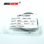 50PCS 1206 850NM (28-30mW) / 940NM (18-20mW) SMD LED 3216 IR 20mA 1.3-1.5v 3.2x1.6mm