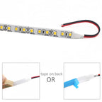 12V LED Strip 1M-5M 600 SMD 2835 6000K 3000K Warm White Stripe Flex Tape Light 120LEDs M 8mm PCB Non Waterproof Ledstrip Lamp
