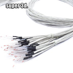 100K Ohm NTC 3D Printer Thermistor With Dupont/XH2.54 NTC3950 Thermal Sensor Heatbed Thermistors Temperature Heater Cable