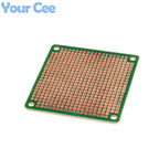 10pcs/1pc 6x6cm DIY Prototype Paper PCB 6*6cm Universal Circuit Board Solderless Breadboard 60*60mm 60x60mm Bakelite Plate