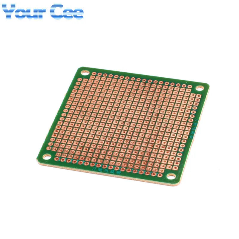 10pcs/1pc 6x6cm DIY Prototype Paper PCB 6*6cm Universal Circuit Board Solderless Breadboard 60*60mm 60x60mm Bakelite Plate