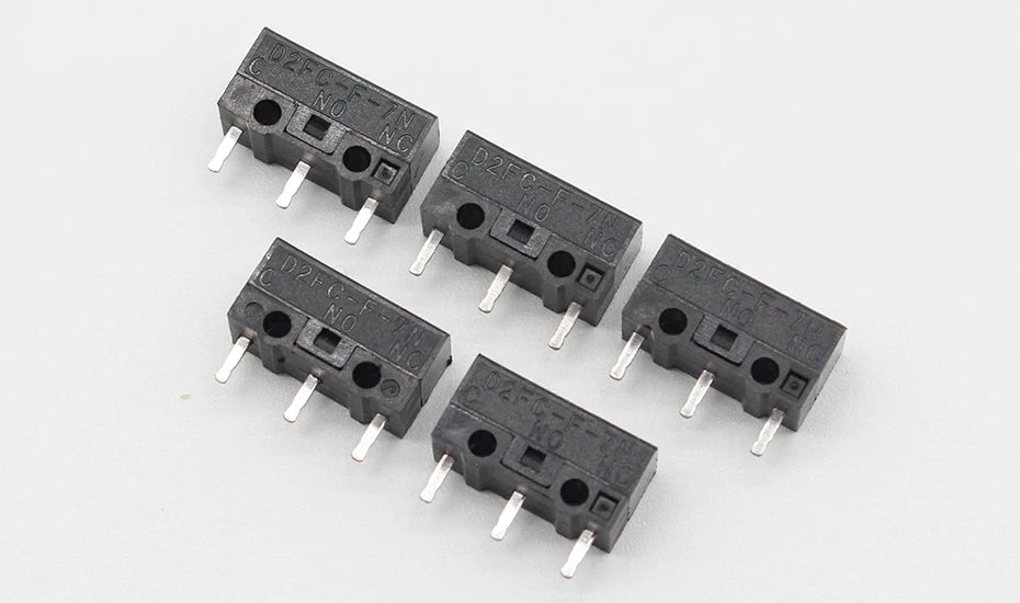 5pcs Mini mouse micro switch D2FC-F-7N D2FC mouse button micro NO/NC