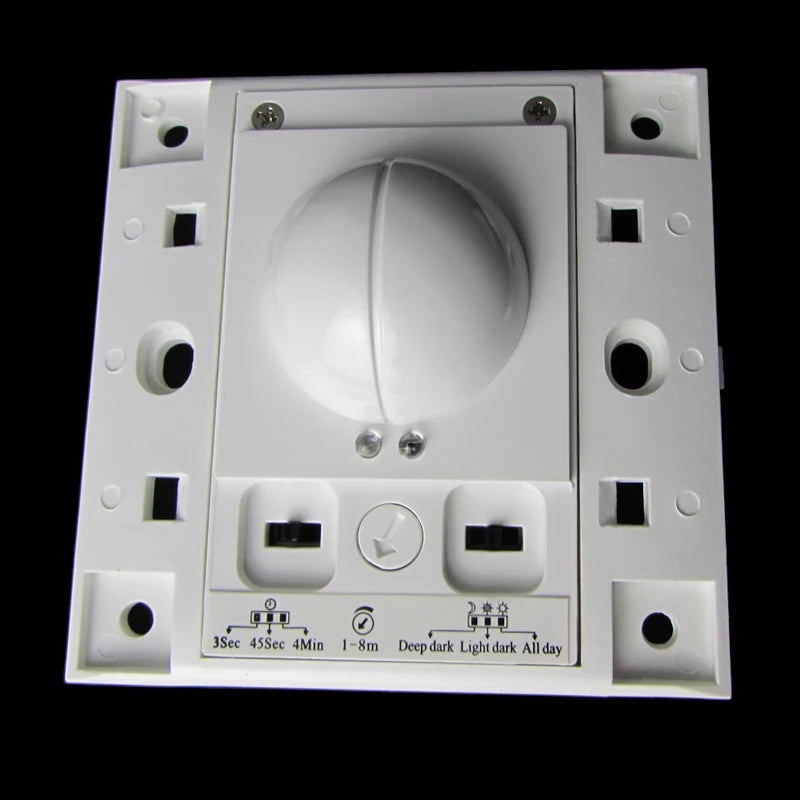 220/AC-240V/AC 360 Degree Microwave Sensor Light Switch Induction Microwave Motion Sensor 86 Motion Sensor Switch