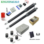 200kg-300kg Swing Gate Linear Actuator Motors Kit with Push Button Photocell Alarm Lamp (GSM Module Keypad Optional)