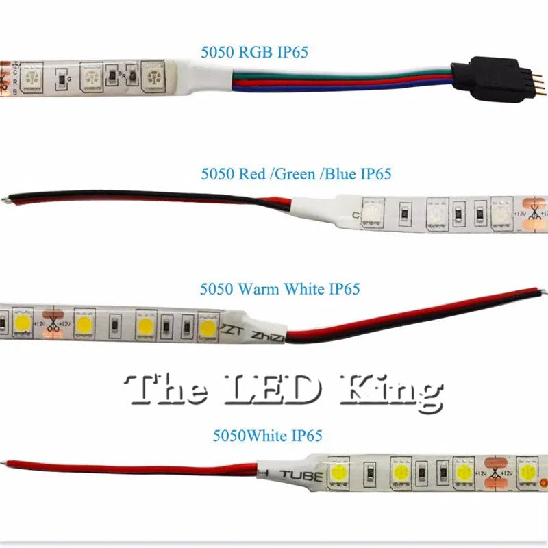 LED Strip Light 12V 5M 300 Leds SMD 3528 2835 Diode Tape RGB&Single Colors High Quality Led Ribbon Flexible Free Shipping