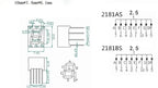 5pcs 0.28 inch 0.28" LED Display 7 Segment 1 Bit/2 Bit/3 Bit/4 Bit Clock Digit Digital Tube Red Common Cathode / Anode