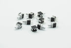10pcs 5.8*5.8 Self-locking/reset PCB Keyboard Micro Switch Push Tactile Power Self lock On/Off Latching Switch 6pin mini 12V0.1A