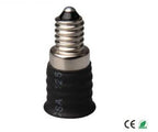 2pcs E10 to E14 Light Socket adapter E10 to E14 lamp holder converter install EU Standard Candelabra lamp into E10 socket