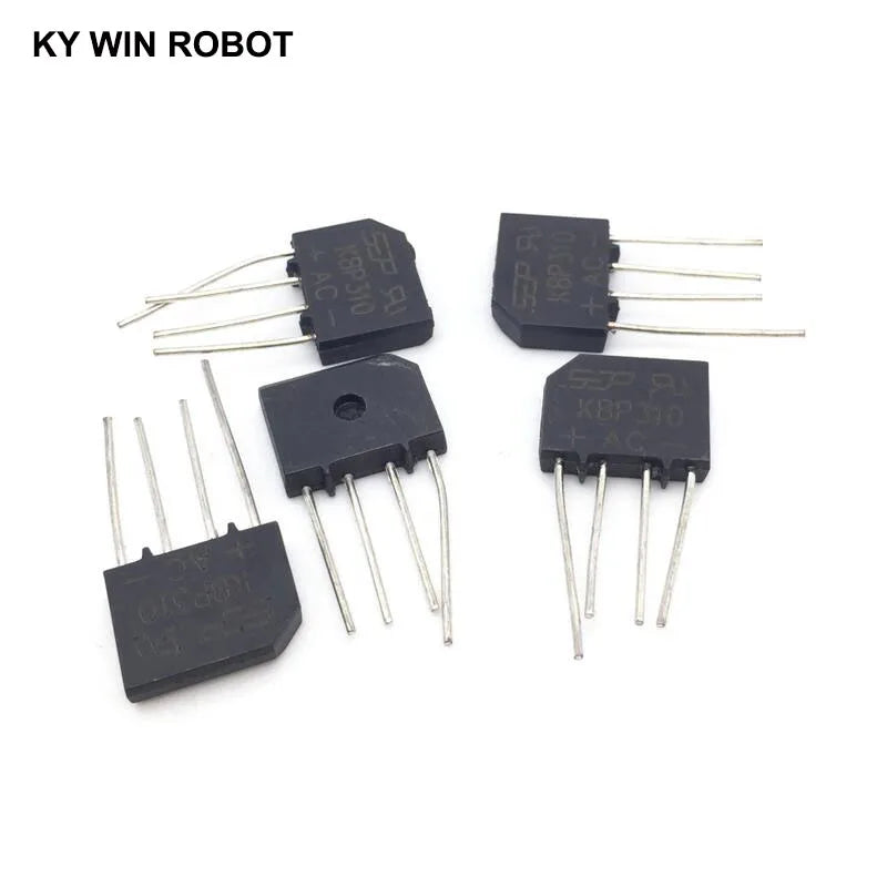 5PCS 3A 1000V DIP-4 diode bridge rectifier KBP310