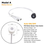 12V Movement Sensor Touch Switch 12 Volt LED PIR Infrared Automatic Motion Sensor Light Switch for DC 12V LED Strip Light NO OFF