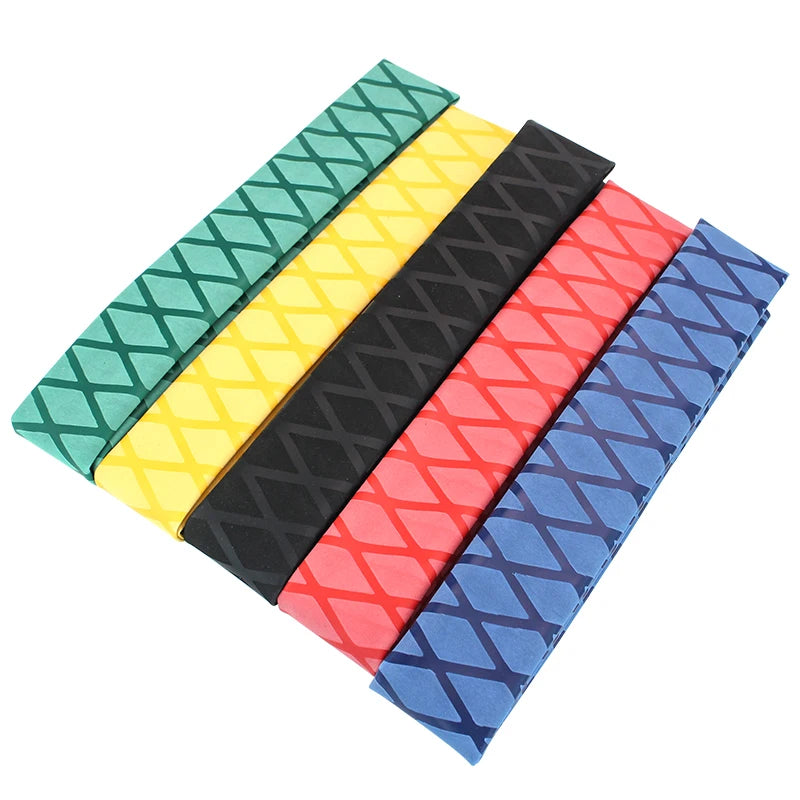 Anti-Slip Heat Shrink Tube for Fishing Rod/Racquet/Bicycle Handles/Tripod DIY 5 Colors 1M 15/18/20/22/25/28/30/35/40/50mm