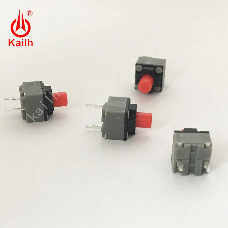 Kailh Micro Switch 6*6*4.3/7.3/9.5mm Square Silent Switch Wireless Mouse Wired Mouse DIP Microswitch Tact Switch CMI627301D60