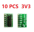 10 PCS R411B01_3V3 5V UART Serial to RS485 SP3485 Transceiver Converter Module