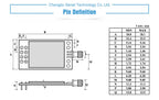 5pcs/1pc E01-2G4M27D E01-ML01DP5 E01-2G4M27SX NRF24L01P NRF24L01 PA LNA Long Range 2.4GHz SPI DIP IoT Wifi Wireless Module