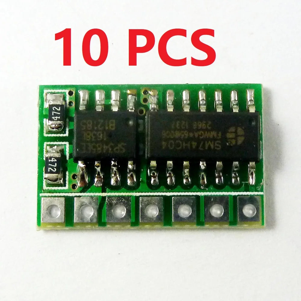 10 PCS R411B01_3V3 5V UART Serial to RS485 SP3485 Transceiver Converter Module