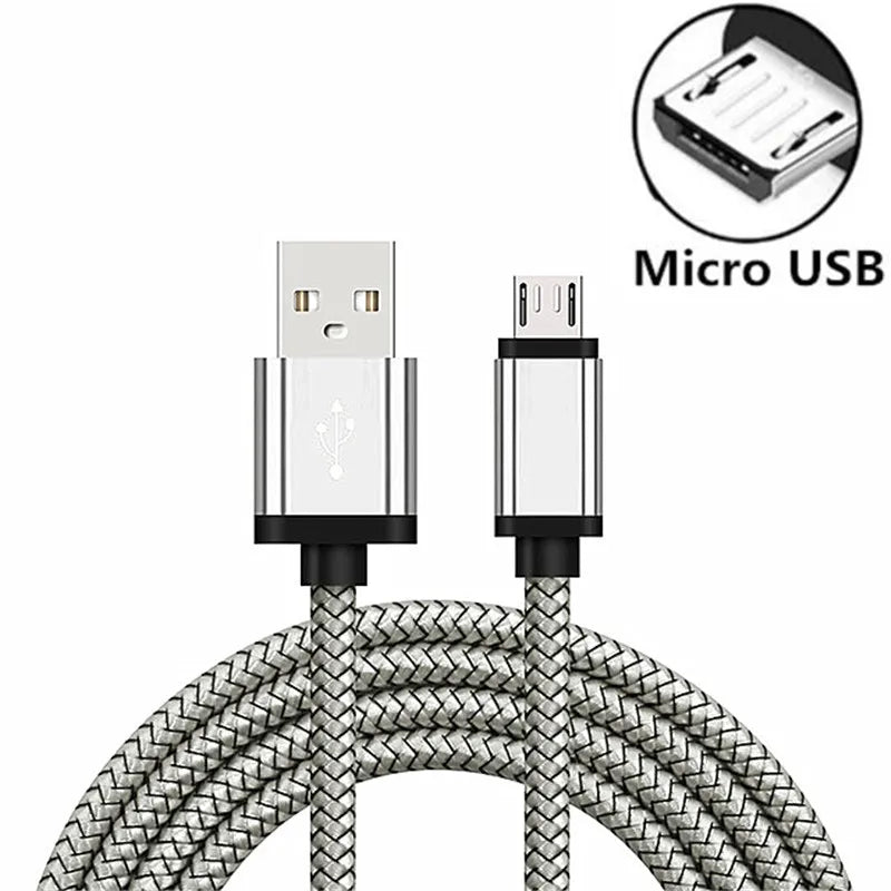 Micro USB fast Charging Cable For Samsung Galaxy A3/A5/A7 2016 J3/J5/J7 2017 S3 S4 S6 S7 Edge Note 5 J2 2M Long Original charger