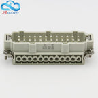 24 Core Heavy Duty Connector HDC-HE-24 The Male Connector and the Female Connector 16A500V Aviation Plug Core