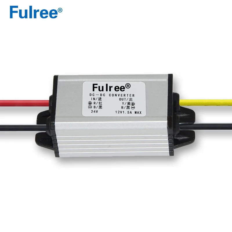 24V to 12V 3A 5A 10A 20A 30A 40A DC Buck Power Converter 24 Volt to 12 Volt Step Down Voltage Reducer Regulator Transformer