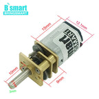 1pc Bringsmart N20 Micro motor Electric gearbox motor 3v 6v 12v 15/30/50/60/100/200/300/500/600/1000/1500rpm Customized D Shaft