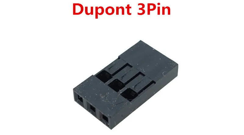 50Pcs 2.54mm Male and Female Dupont and Servo Crimp Wire Jumper Pin Header Connector Terminal Pins Crimp