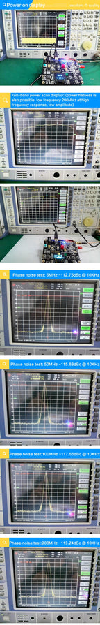 ADF4351 PLL Frequency Synthesizer RF Signal Generator Module, STM32 Controlled, 35M-4.4GHz, Low Noise, Frequency Sweep Scanner