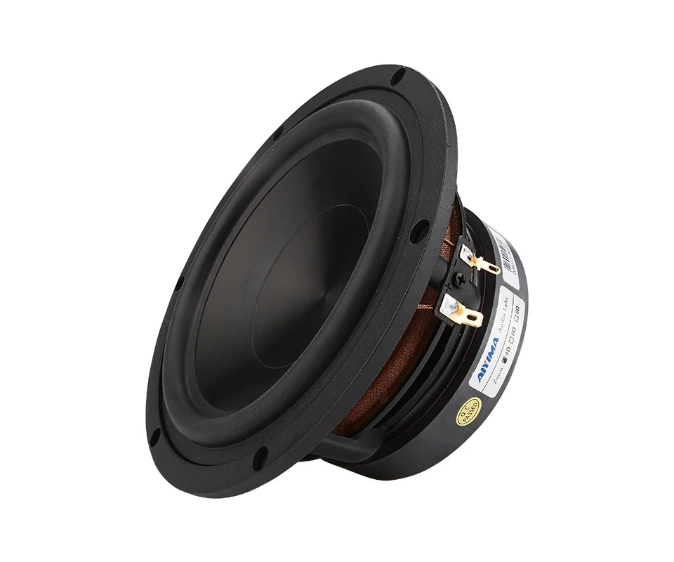 AIYIMA 1Pcs 6.5 Inch 100W Speaker 4 8 Ohm Midrange Woofer Sound Speaker Alto Bass Aluminum Ceramic Loudspeaker DIY Bookshelf