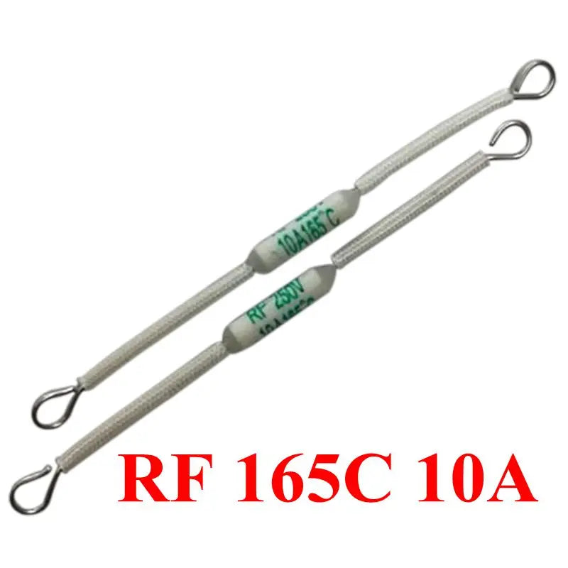 5PCS/10PCS RF 10A/130C/155C/165C/185C 15A/20A/185C 20A/216C/240C Rice Cooker Ceramic Thermal Fuse Cutoff