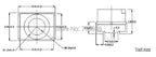 50pcs/lot light dependent resistor LDR smd 3528 photoresistor