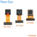5pcs/1pc OV2640 OV7670 OV5640-AF Mini Camera Module CMOS Image Sensor 2 Million Pixel Wide Angle Camera Monitor Identification