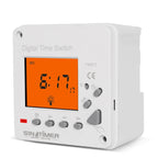 TM617 220V 230V 110V AC Electronic Digital 7 Day Weekly Electronic Programmable Timer Switch Time Relay Clock Control Blacklight