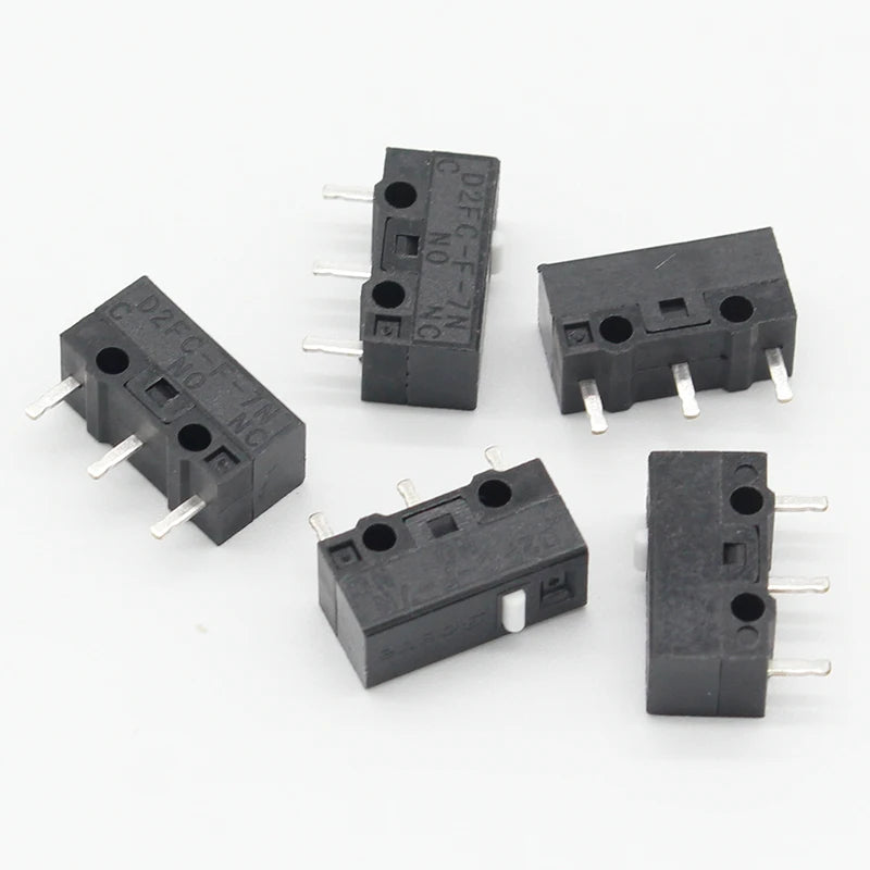 5pcs Mini mouse micro switch D2FC-F-7N D2FC mouse button micro NO/NC
