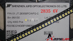 1000pcs  JUFEI LED Backlight Light Beads 1210 3528 2835 1W 6V 96LM Cool white LCD Backlight TV Light Beads 01.JT.2835BPWS2-C