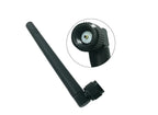 Eoth Wholesale Pure Copper 2.4GHz Antenna WIFI 3dBi SMA Male 2.4 GHz Antenna Wi-Fi Antenne Black for Wireless Wi-Fi Router