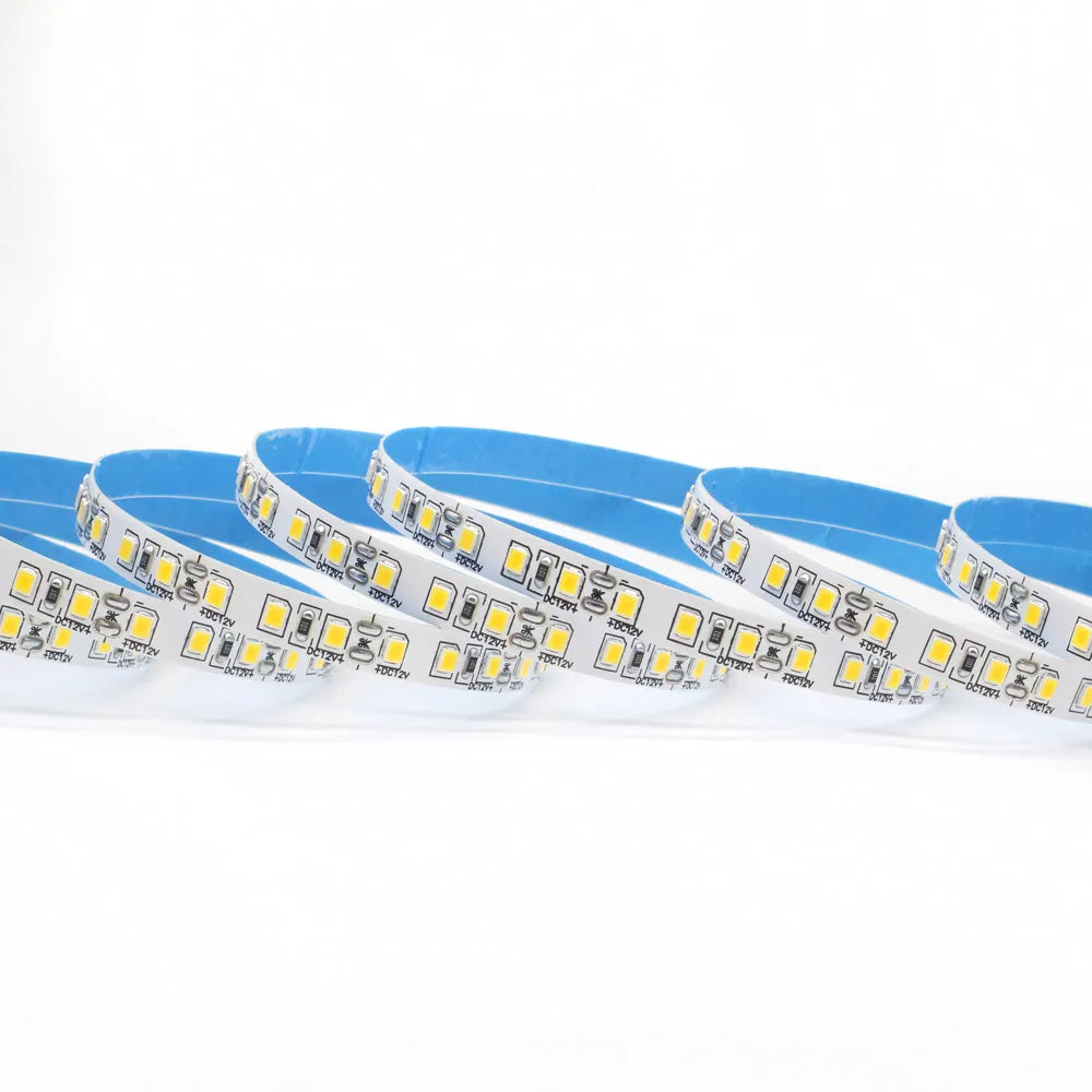12V LED Strip 1M-5M 600 SMD 2835 6000K 3000K Warm White Stripe Flex Tape Light 120LEDs M 8mm PCB Non Waterproof Ledstrip Lamp