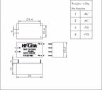 HLK-PM01 HLK-PM03 HLK-PM12 AC-DC 220V to 5V/3.3V/12V Mini Power Supply Module Intelligent Household Switch HLK-5M05
