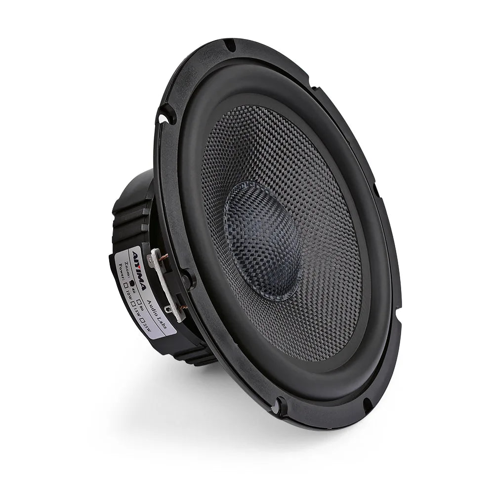 AIYIMA 1Pc 6.5 Inch Midrange Bass Speakers 4 8 Ohm 40W Glass Fiber Woofer Hifi Audio Loudspeaker DIY For Home Theater Bookshelf