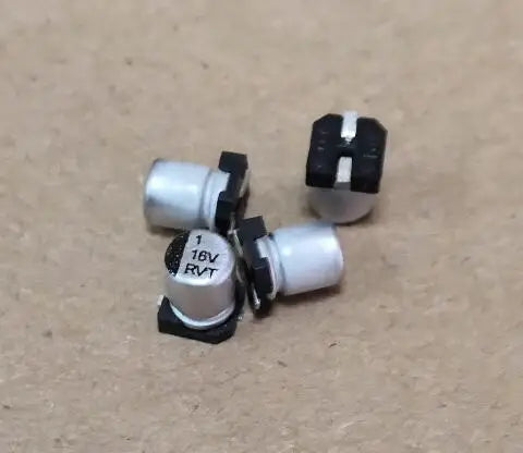 100PCS Smd Electrolytic Capacitor 4V 6.3V 10V 16V 25V 35V 50V 100V 1UF 2.2UF 4.7UF 10UF 22UF 47UF 100UF 220UF 330UF 470UF