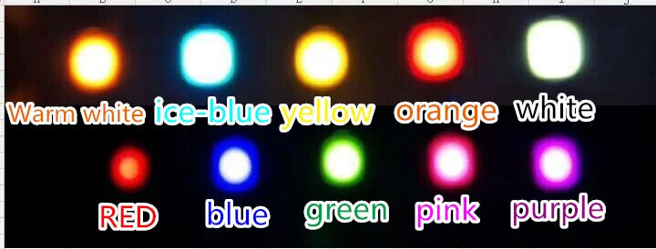 60pcs Flashing Blink LED Diode 0805 SMD Blinking Flash Diodo SMD 0805 Mixed 10pcs each Red Jade-Green Blue White Yellow Orange