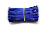 100pcs/Lot Tin-Plated Breadboard Jumper Cable Wire 10cm 24AWG For Arduino 5 Colors Flexible Two Ends PVC Wire Electronic