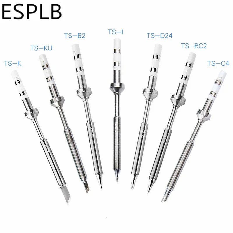 Original TS100 TS101 Soldering Tip Lead Free B2 BC2 C4 D24 K I KU Replacement Electric Iron Tip Bit Head